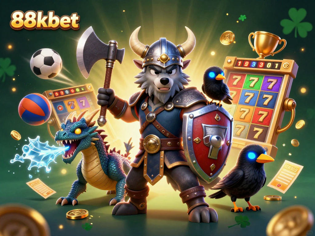 Engage in thrilling slot gameplay and jackpot excitement with 88kbet's vibrant casino adventure.
