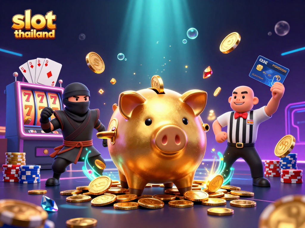 Slot Thailand: Mainkan slot dengan karakter kreatif dan elemen kasino yang menarik.