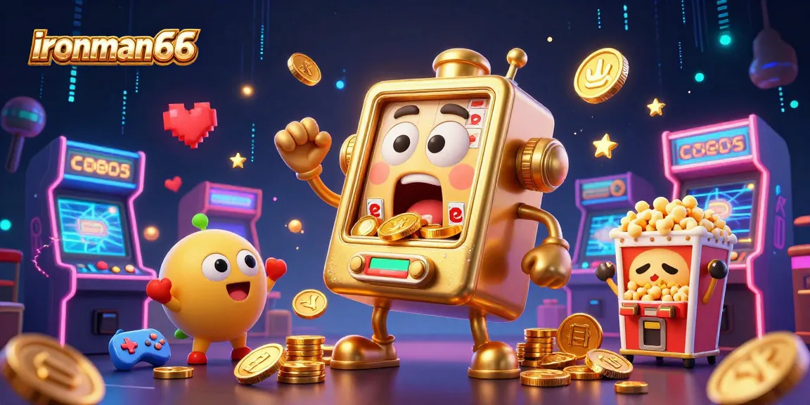 Spin the reels at ironman66 for jackpot thrills as golden coins rain down!