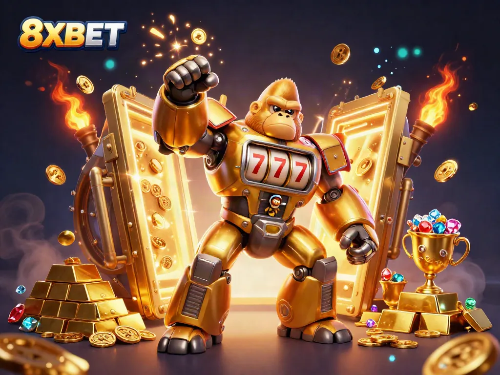 Experience thrilling gameplay at 8XBET with dynamic slot machines and golden treasures.