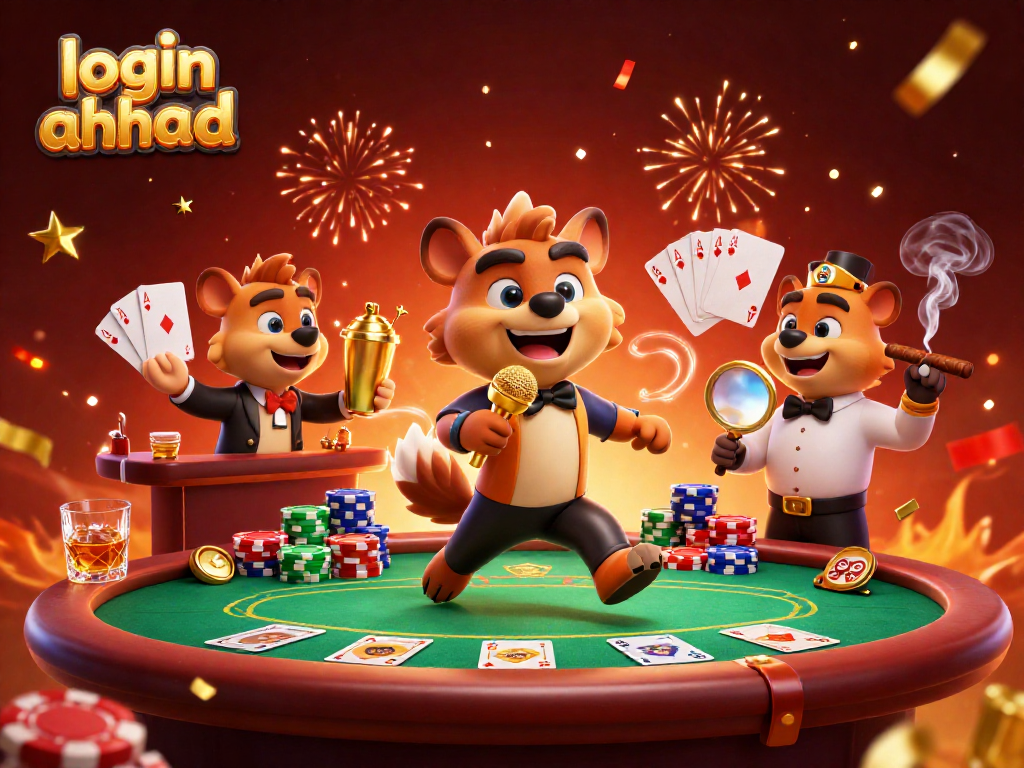 Login ahha4d menghadirkan kasino unik dengan hyena lucu, perpaduan warna cerah dan elemen permainan yang menarik.