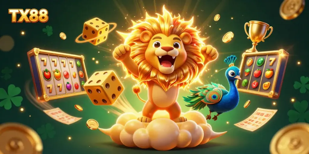 Engage with TX88 and discover immersive slots gameplay featuring vibrant characters and dynamic gaming elements.