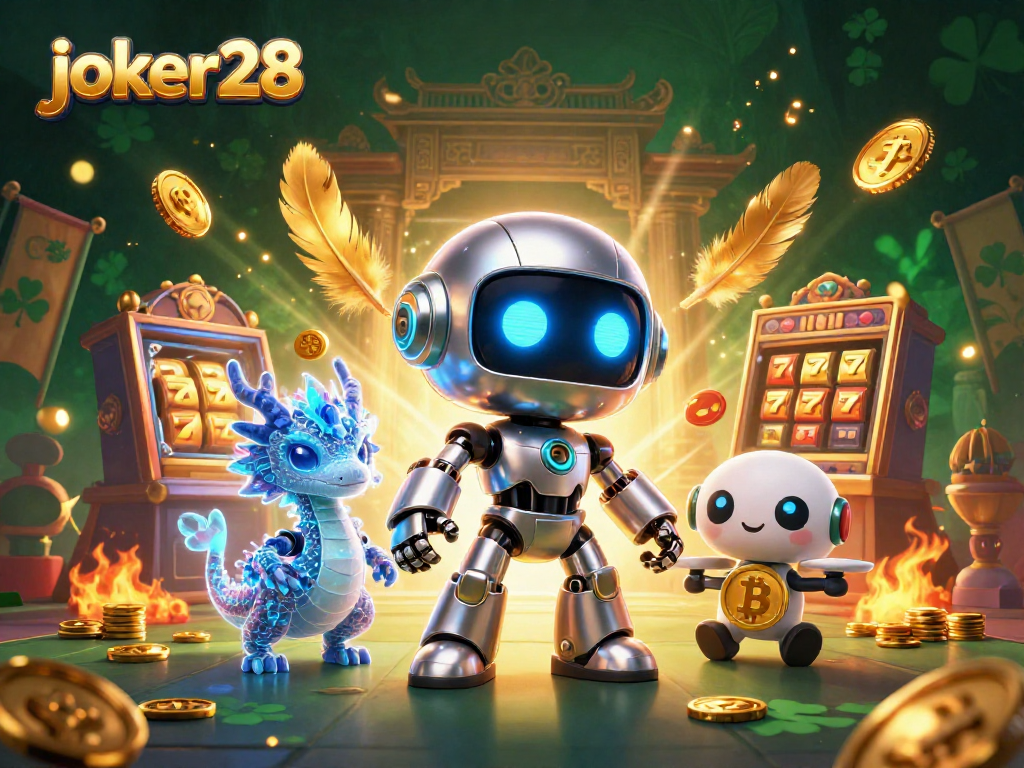 Menangkan jackpot di joker28 dengan permainan slot yang mempesona dan interaksi karakter 3D unik.