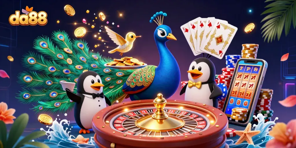 Experience thrilling wins at da88 with vibrant casino games and captivating characters.