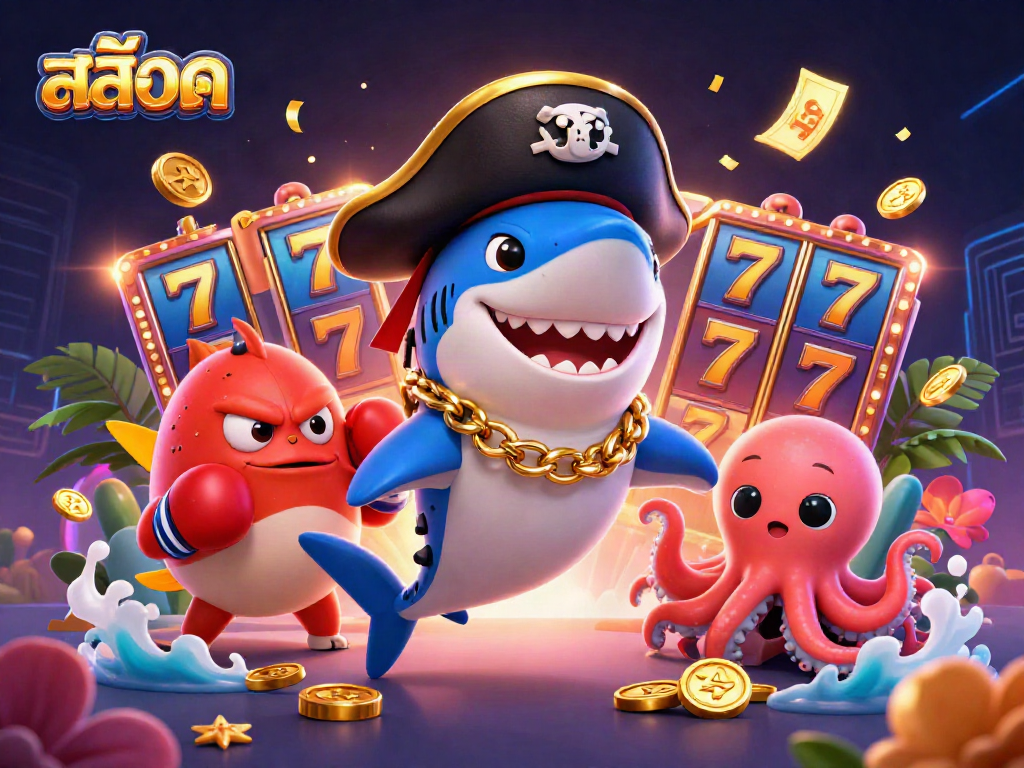 Engage in thrilling สล็อต slots action with colorful characters and golden jackpots!