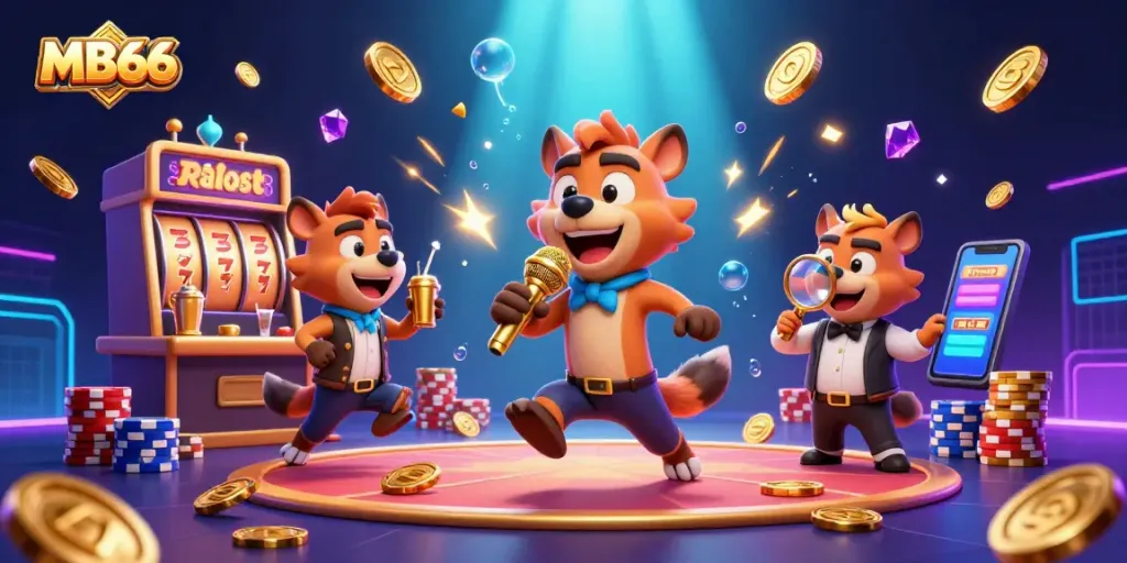 Experience thrilling moments with MB66 at a vibrant comedy casino club filled with gaming excitement.