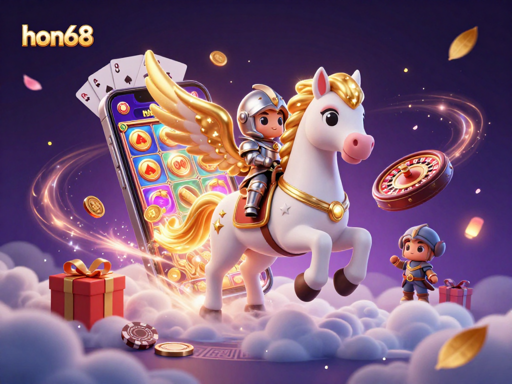 Engage in thrilling gameplay with hon68's vibrant slot games and celestial adventure.
