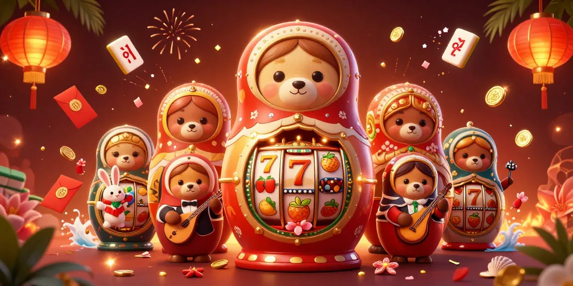 Spin wins with slot thailand in a festive 3D casino scene featuring vibrant characters.