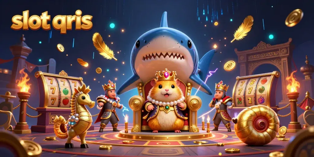 Experience the excitement of slot qris with captivating characters and dynamic gaming elements.