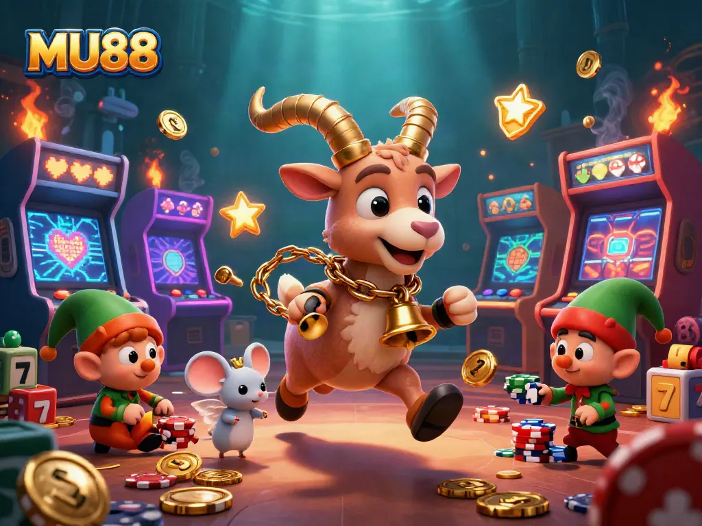 Join the MU88 casino adventure with thrilling characters as they play exciting slots!
