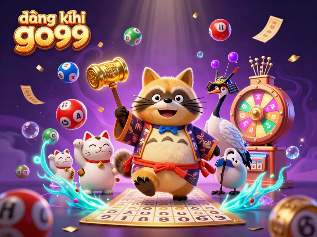 Engage with fun moments in đăng ký go99 luck with cheerful characters and lottery elements!