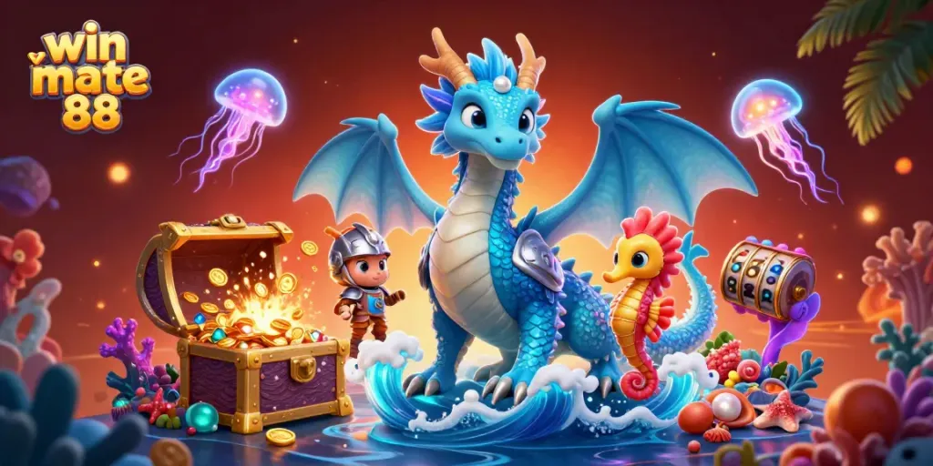 Experience high-stakes fun with win mate 88 in this vibrant casino scene