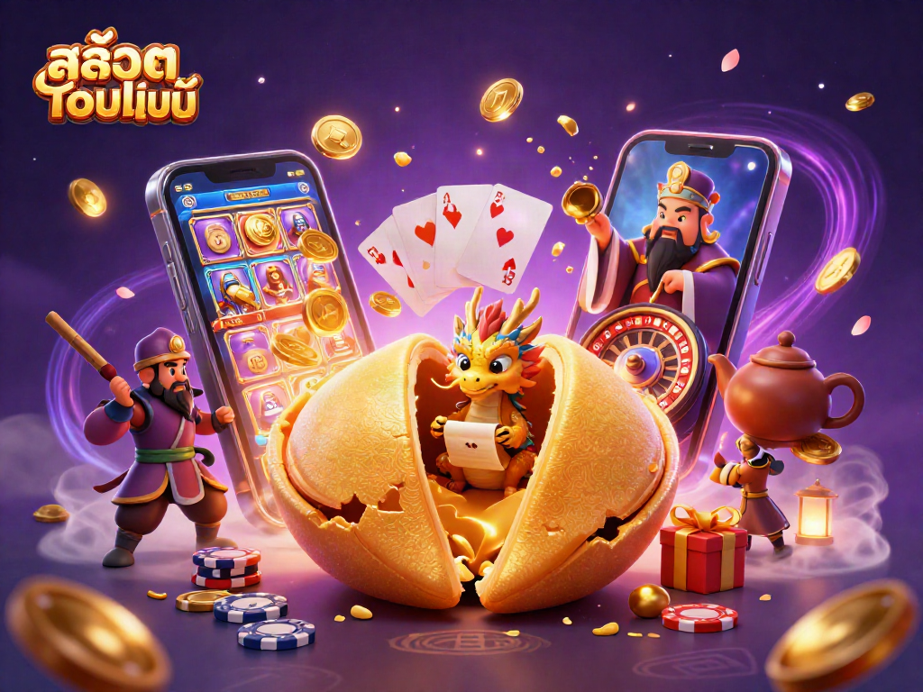 เล่นสล็อตออนไลน์กับเกมสล็อตที่มีความสนุกและโชคลาภในคาสิโน