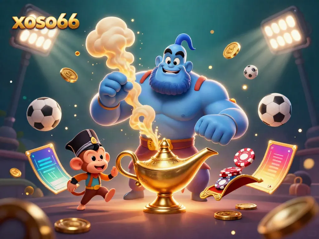 Experience thrilling moments at xoso66 with vibrant 3D characters and dynamic sports elements.