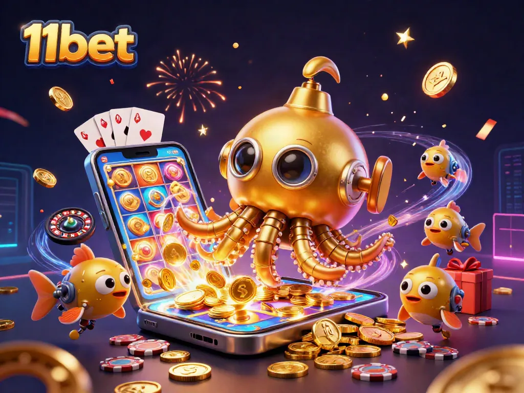 Spin to win with 11bet as the golden kraken submarine dives into thrilling jackpots!