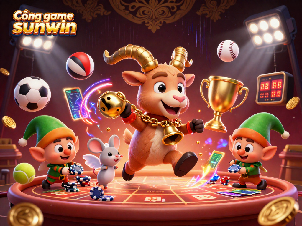 Cổng game sunwin mang đến trải nghiệm hứng thú với casino qua hình ảnh hoạt hình 3D sống động.