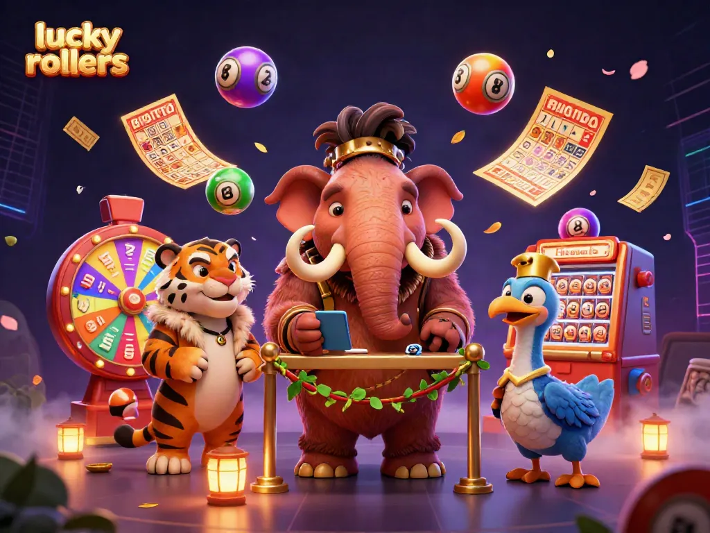 Lucky rollers enhance your gaming experience with vibrant visuals and engaging characters at the casino.