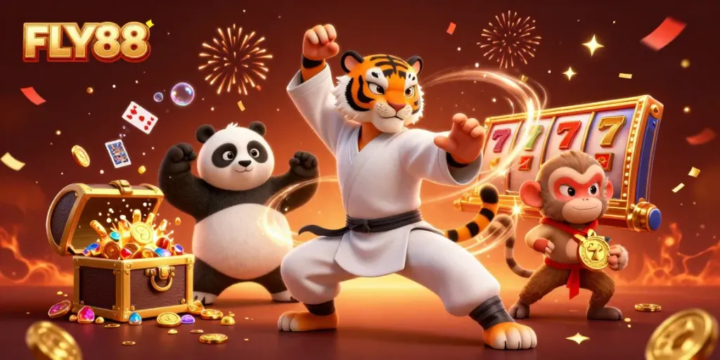 Experience thrilling wins at FLY88 with dynamic casino action featuring celebrated characters and jackpot symbols.