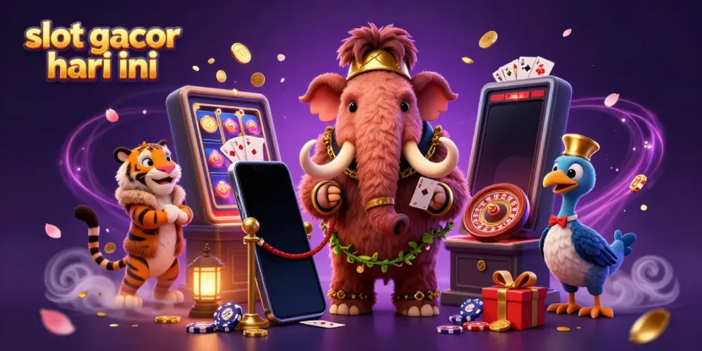 Menghadirkan suasana slot gacor hari ini dengan karakter menarik di kasino dan banyak elemen permainan yang menggiurkan.