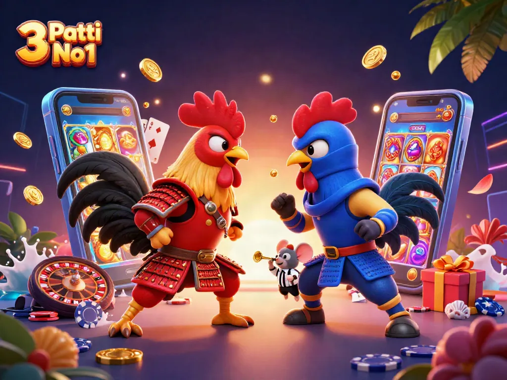 Experience live gameplay excitement with 3 Patti No1's dynamic card games and thrilling cash prizes.