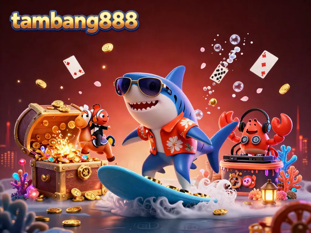 Permainan prediksi jitu di TAMBANG888 yang menarik dengan pesta uang emas dan karakter unik.