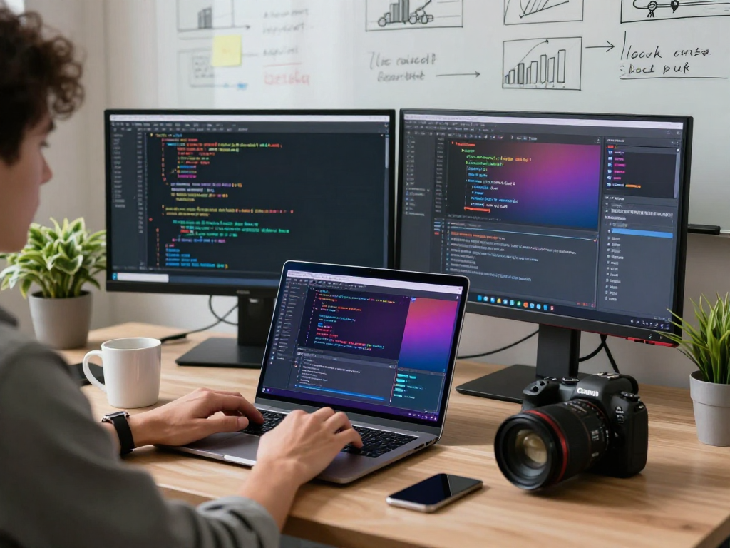 Exploring spicy AI solutions in a vibrant tech workspace, showcasing innovative tools and collaborative atmosphere.