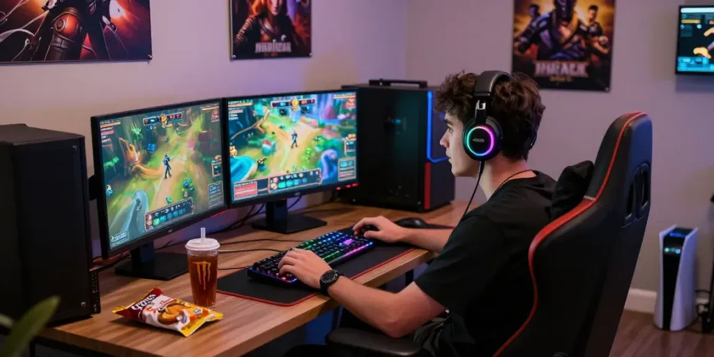 Người chơi f168 đang tham gia trò chơi casino trực tuyến trong môi trường gaming hiện đại.