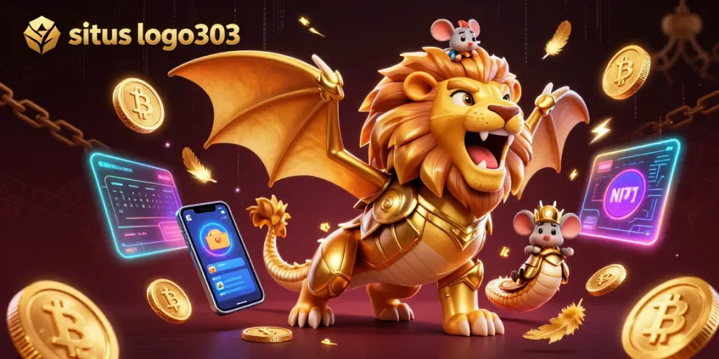 Menangkan taruhan dengan situs logo303 dan simbol keberuntungan di kasino digital.