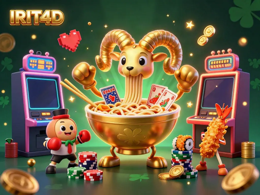 Engage with the exciting world of IRIT4D featuring vibrant slot machines and energetic characters.