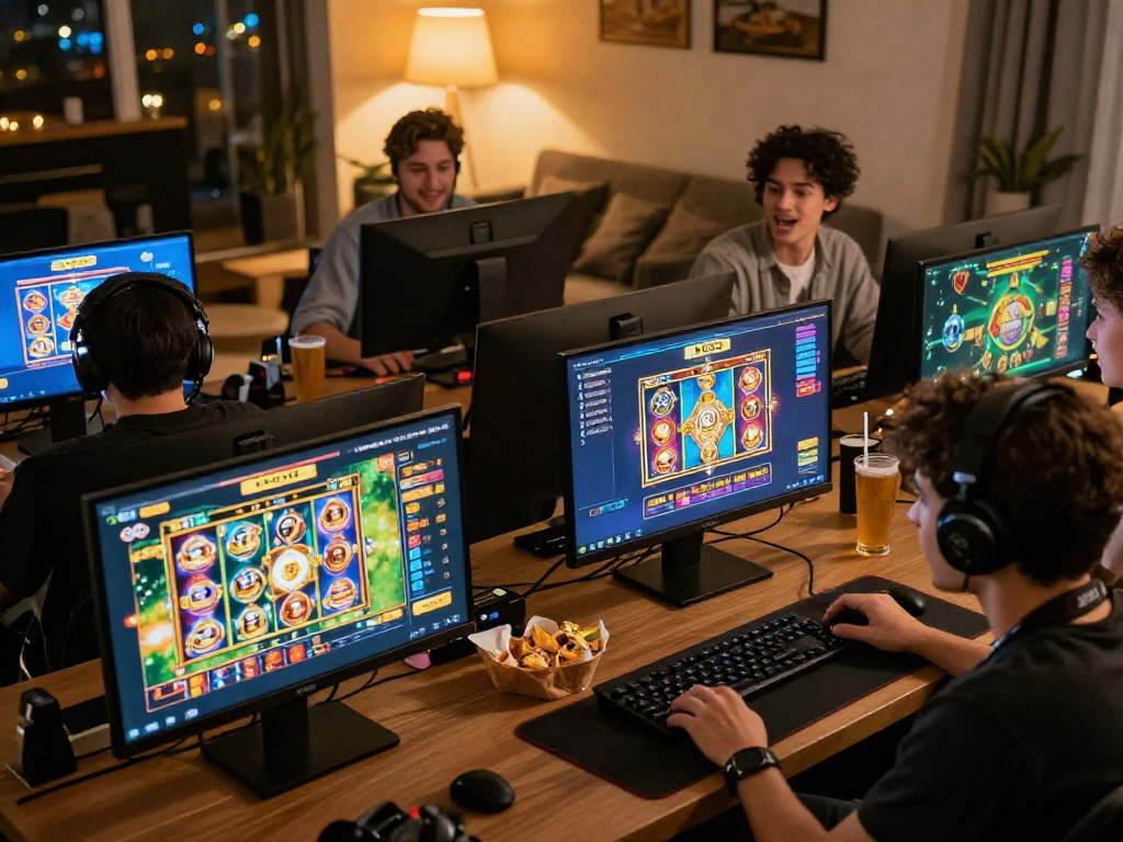 Players engaging with the nx303 online gaming platform in a lively and user-friendly atmosphere.