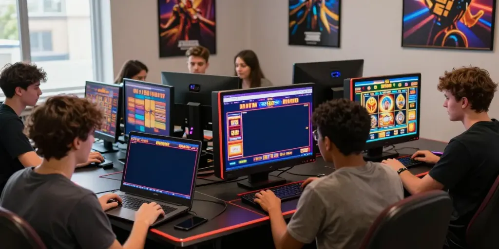 Players enjoying Slot MAHJONGJP88 on vibrant gaming platforms