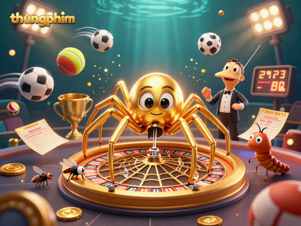 Spin the roulette wheel in thungphim's exciting gambling scene with thrilling characters and sports elements.