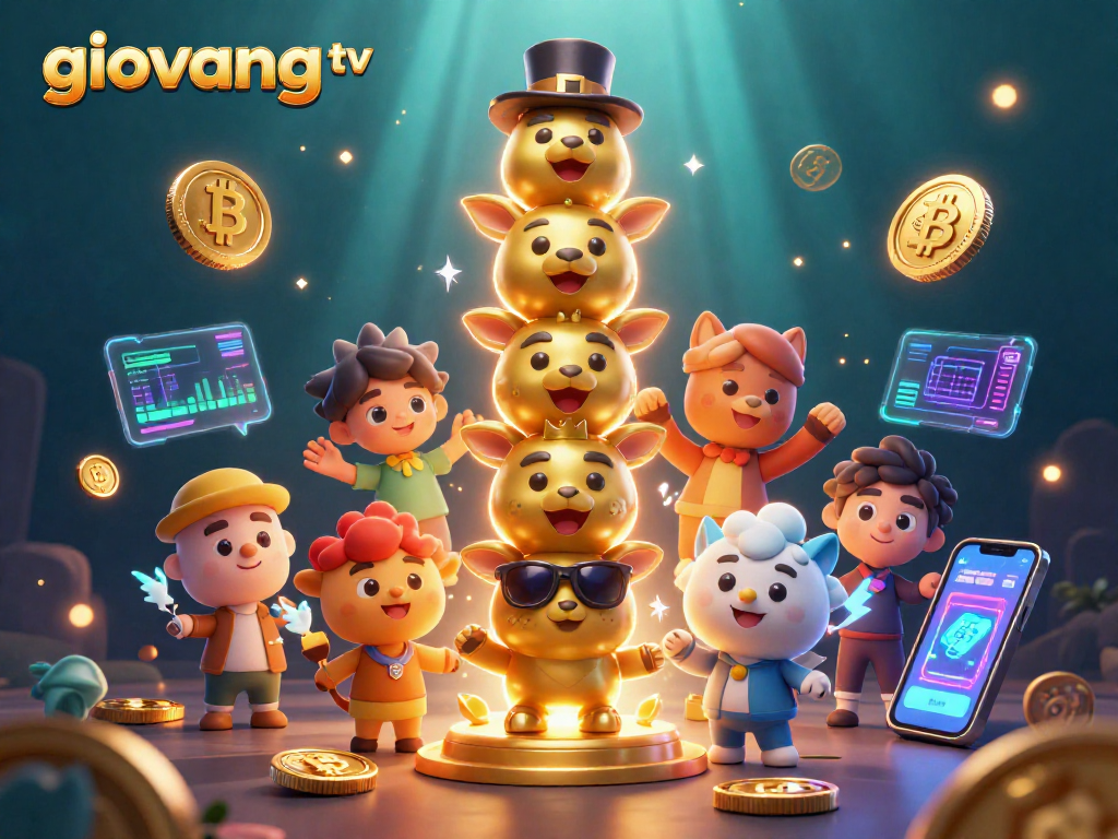 Experience thrilling gameplay with giovang tv, showcasing vibrant casino elements in a dynamic 3D scene.