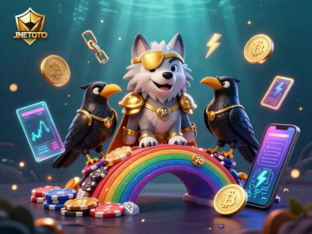 Experience thrilling gameplay with JNETOTO, where Norse mythology meets casino excitement in a vibrant setting.