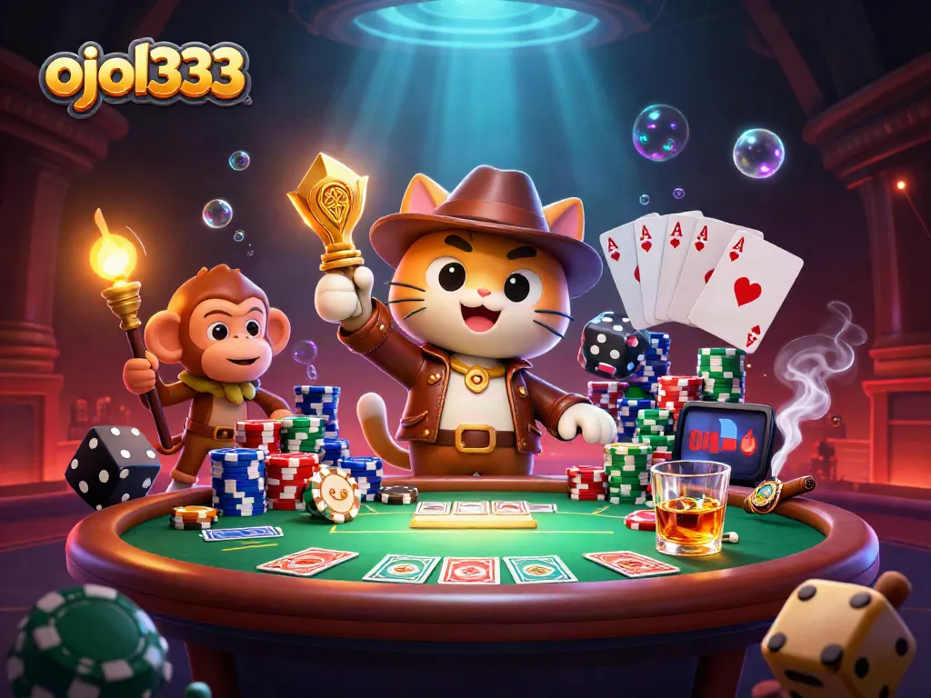 Spin the reels with ojol333 in this vibrant casino adventure full of action.