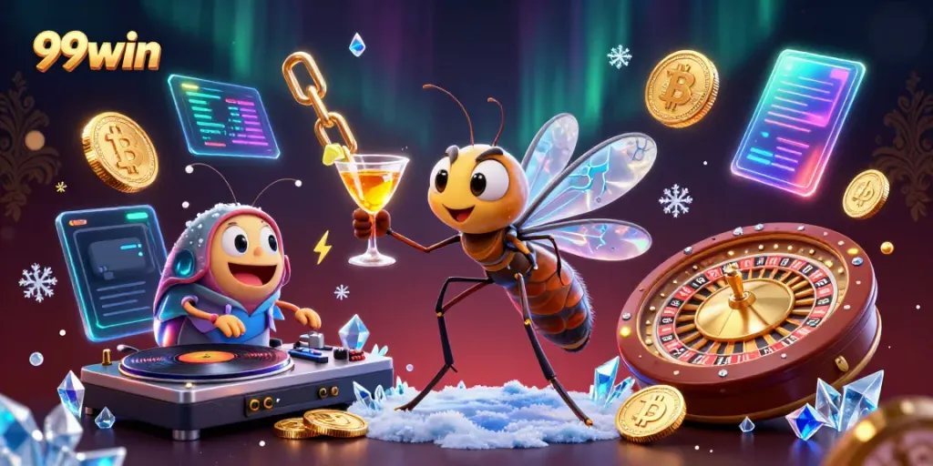 Play exciting games at 99win with vibrant characters and rich casino elements.